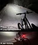 Thumbnail 2 de BIKIL Bike Lights Set 6400 mAh rechargeable 🚲