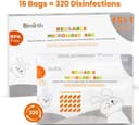 Thumbnail 6 de Bimirth Microwave Steriliser Bags 16 pack 🍼
