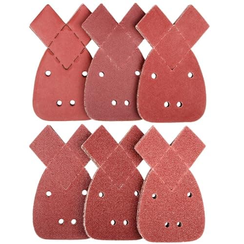 Black and Decker 60pcs mouse sander pads 10-grit set 🛠️