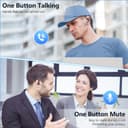 Thumbnail 3 de Bluetooth Headsets Dual Mic V5.1, 72 hrs playtime 🎧