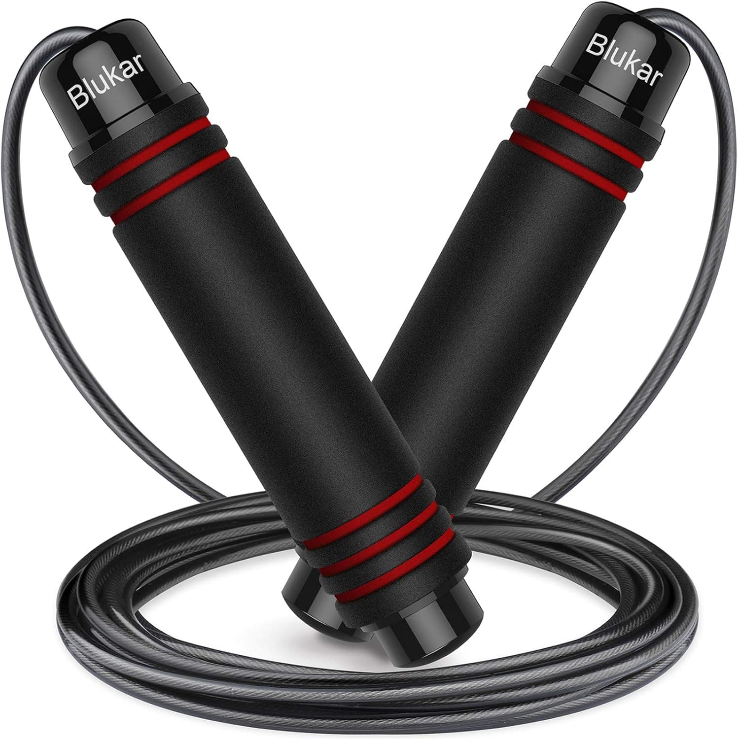 Blukar Speed Jump Rope adjustable cord 🎽