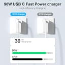 Thumbnail 2 de bokilino 96W USB C Charger 6.6ft cable 📱