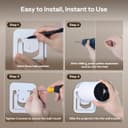 Thumbnail 5 de Boldever HY300 projector mount 180° tilt 📺