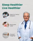 Thumbnail 1 de Bonnvia Mattress Topper for Double Bed with Bamboo Fibre Cover 🛏️