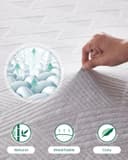 Thumbnail 4 de Bonnvia Mattress Topper for Double Bed with Bamboo Fibre Cover 🛏️