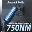 Thumbnail 2 de BONTEC Single Arm Monitor Mount 13–32 inch 🖥️