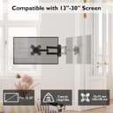 Thumbnail 4 de BONTEC Universal TV Wall Mount 13–30 inch, 15kg 📺