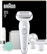 Braun Silk·épil 9 SkinSpa epilator with pivoting head 🎧