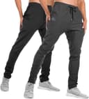 Thumbnail principal de BROKIG Mens Gym Joggers Sweatpants Slim Fit with Double Pockets 🏃♂️