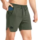 Thumbnail 1 de BROKIG Men's Lightweight Gym Shorts with Zip Pocket 🩳