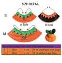 Thumbnail 2 de BT Bear Pet Halloween Costume dog pumpkin hat small 🎭