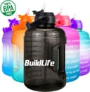 Thumbnail 6 de BuildLife Motivational Water Bottle 2.2L large jug with straw 💧