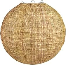 Burlap Coloured 8-Inch Paper Lanterns 6 Pack 🎉