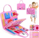 Thumbnail principal de Busy Board for Toddlers Montessori Sensory Toys for Fine Motor Skills 🎪