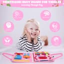 Thumbnail 2 de Busy Board for Toddlers Montessori Sensory Toys for Fine Motor Skills 🎪
