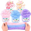 Thumbnail principal de 5 Pack Butter Slime Kit Peach scent for kids 🧸