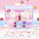 Thumbnail 2 de 5 Pack Butter Slime Kit Peach scent for kids 🧸