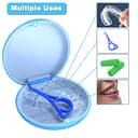 Thumbnail 5 de BVN Slim Retainer Case — blue dental storage 🦷