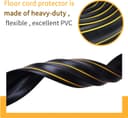 Thumbnail 4 de Cable Cover Floor 3 m heavy-duty cable protector 🧰