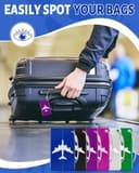 Thumbnail 1 de Caianwin Aluminium luggage tags 6-pack 🧳