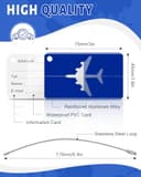 Thumbnail 2 de Caianwin Aluminium luggage tags 6-pack 🧳