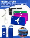 Thumbnail 3 de Caianwin Aluminium luggage tags 6-pack 🧳