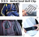 Thumbnail principal de Car Seat Belt Clips Adjuster Universal metal clip 🚗