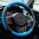 Thumbnail 3 de Car Steering Wheel Cover Leather 37cm – Universal 📦
