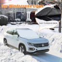 Thumbnail 1 de Car Windscreen Cover with Magnetic Mirrors 145×118cm 📷