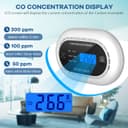 Thumbnail 1 de Carbon Monoxide Detector LCD with 10‑year battery 🚨
