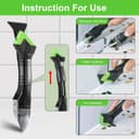 Thumbnail 2 de Caulking Tool 3 in 1 Sealant Finishing Tool ⌛📏