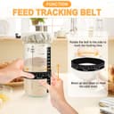 Thumbnail 2 de CEOTIS 24oz Sourdough Starter Jar Kit with tools 🥣