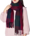 Thumbnail 2 de Chalier Fashion Cashmere Scarf UK Plaid 🎁
