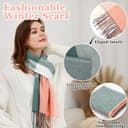 Thumbnail 4 de Chalier Fashion Cashmere Scarf UK Plaid 🎁