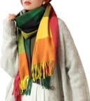 Thumbnail 5 de Chalier Fashion Checked Long Scarf for Women 🧣