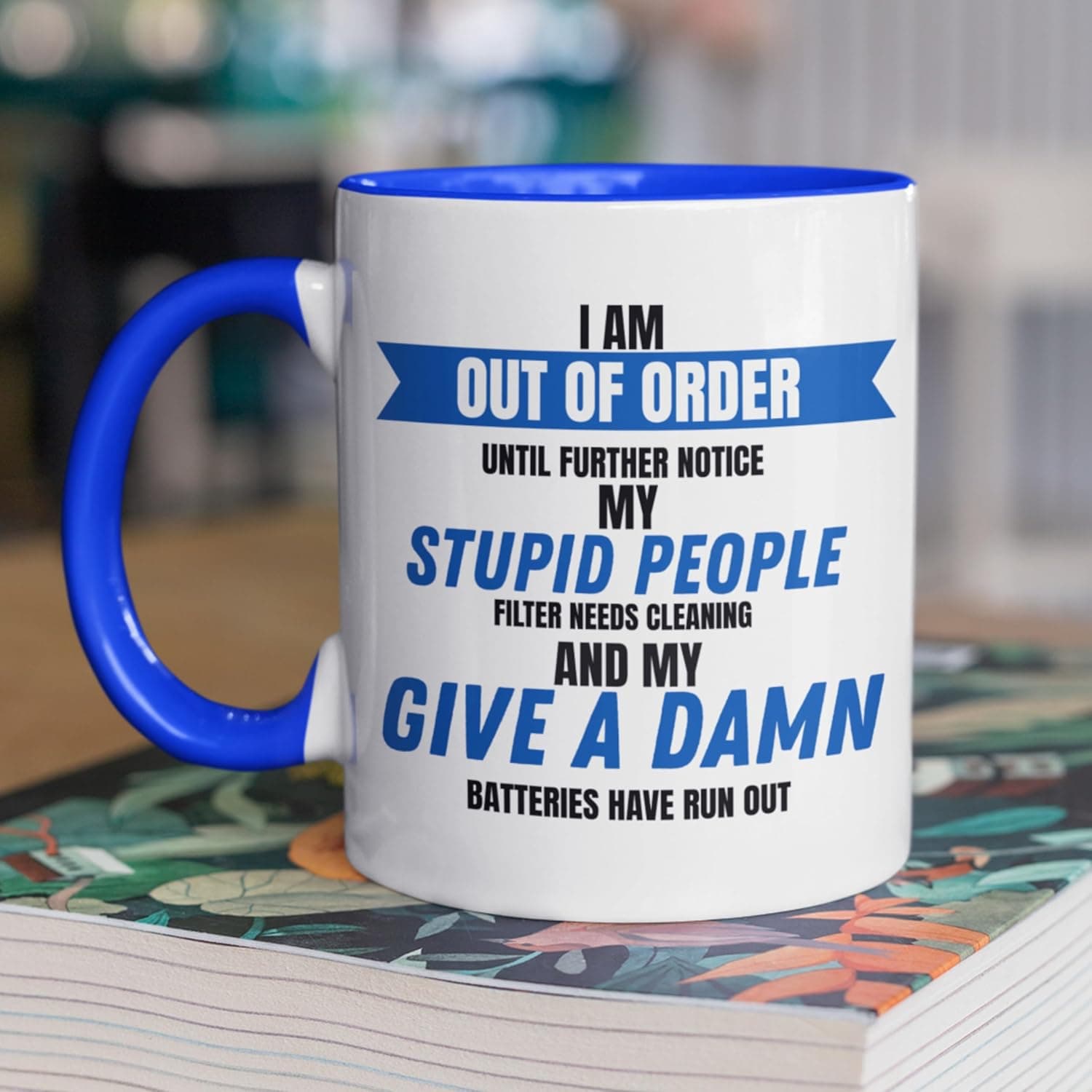 Cheeky Chops I'm Out of Order Mug 11oz ☕