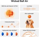 Thumbnail 1 de Cheerble Wicked Ball AIR automatic dog toy 🐶