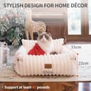 Thumbnail 2 de CheerPals Extended Cat Sofa 63×55–66 cm cat bed 🐱