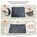 Thumbnail 4 de CheerPals Extended Cat Sofa 63×55–66 cm cat bed 🐱