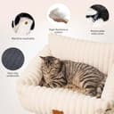 Thumbnail 5 de CheerPals Extended Cat Sofa 63×55–66 cm cat bed 🐱