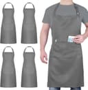 Thumbnail principal de Chef Aprons 4 Pack Waterproof Apron with 2 Pockets 🧑🍳