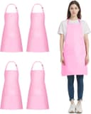 Thumbnail 1 de Chef Aprons 4 Pack Waterproof Apron with 2 Pockets 🧑🍳