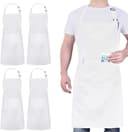 Thumbnail 2 de Chef Aprons 4 Pack Waterproof Apron with 2 Pockets 🧑🍳