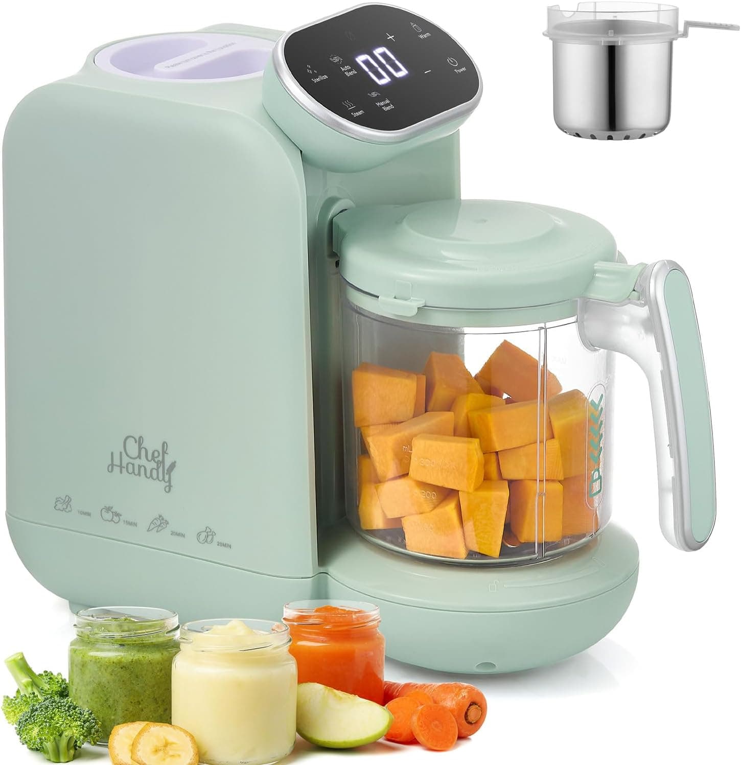 Chefhandy Baby Food Maker 5‑in‑1, Touchscreen 🍼