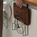 Thumbnail 2 de CHILDWEET Over‑door Pot Lid and Board Rack 🧰