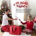 Thumbnail 3 de Christmas Village Premium Christmas Decoration Storage Bag 🎁