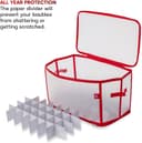Thumbnail 2 de Christmas Village Storage Cube Bag for 112 Ornaments 🎄