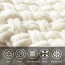 Thumbnail 3 de Chunky Yarn 250g x2 soft wool for blankets 🧶