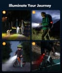 Thumbnail 6 de CIRYCASE Bike Lights 3+6 modes, rechargeable 🚲