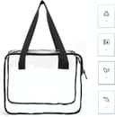 Thumbnail 4 de Clear Toiletry Bags 2pcs large clear makeup pouch 🧴